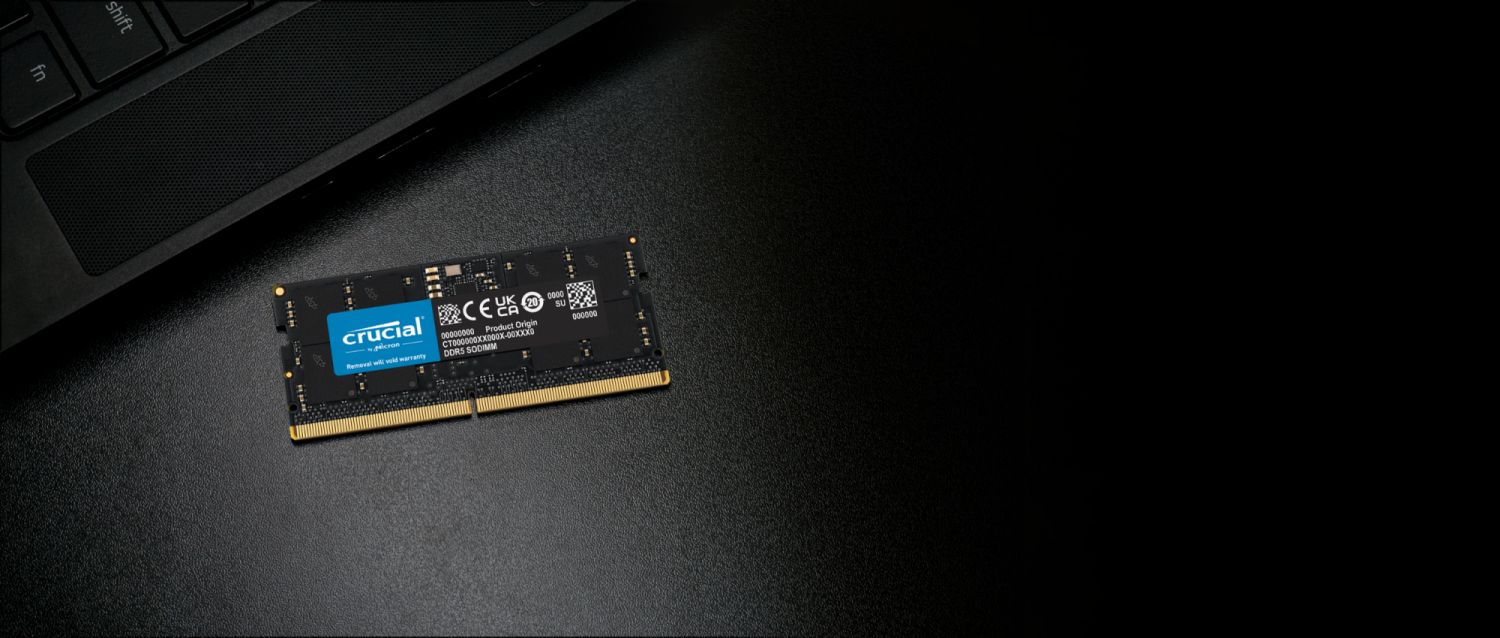 Crucial® DDR5 Laptop Memory