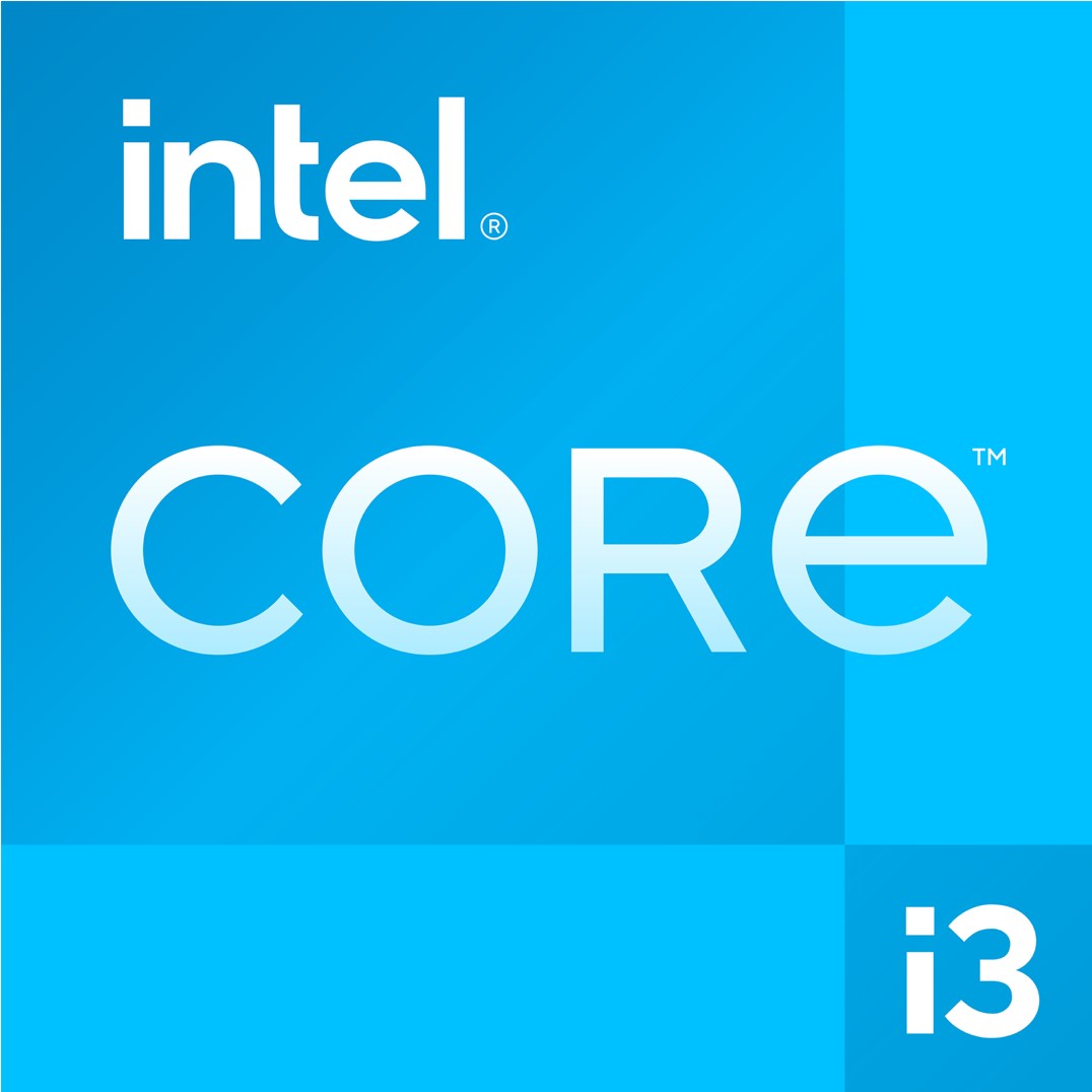The Intel Core i3 Logo.