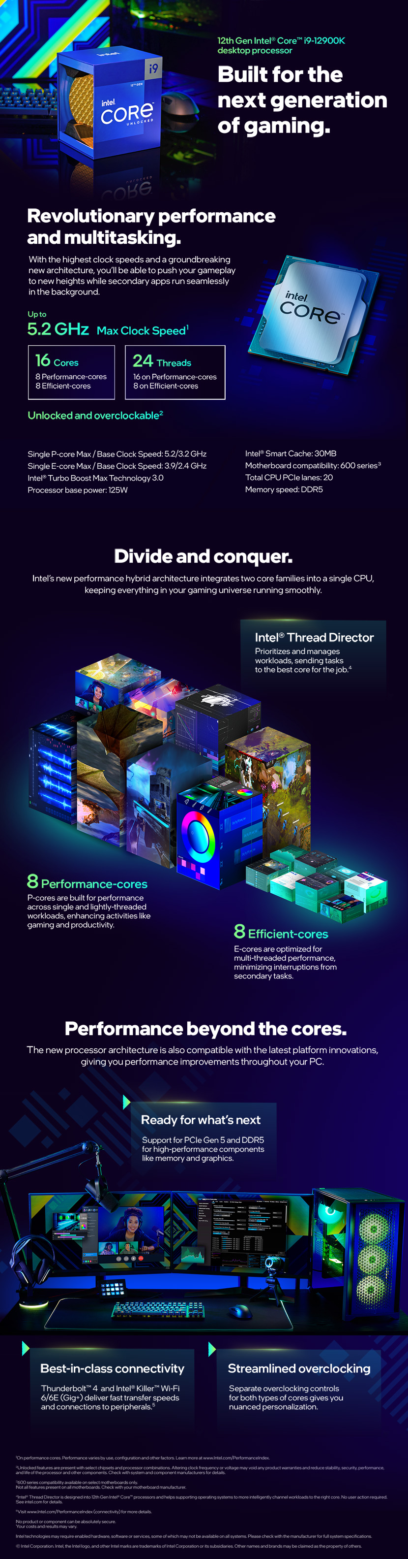 Intel Core i9-12900K.