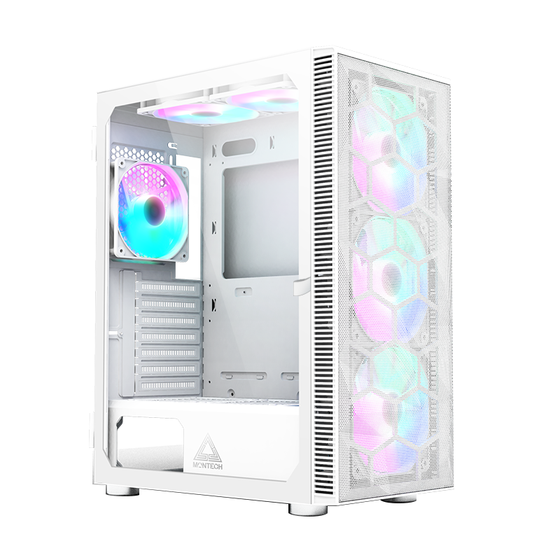 Montech X3 Mesh White Mid Tower Case