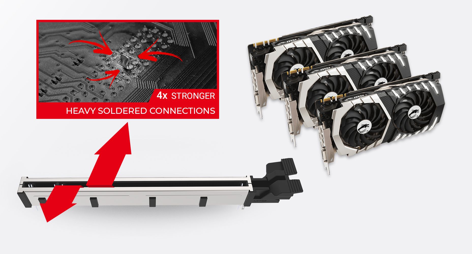 MSI MAG B560M MORTAR MULTIPLE GPU SUPPORTS AND STEEL ARMOR