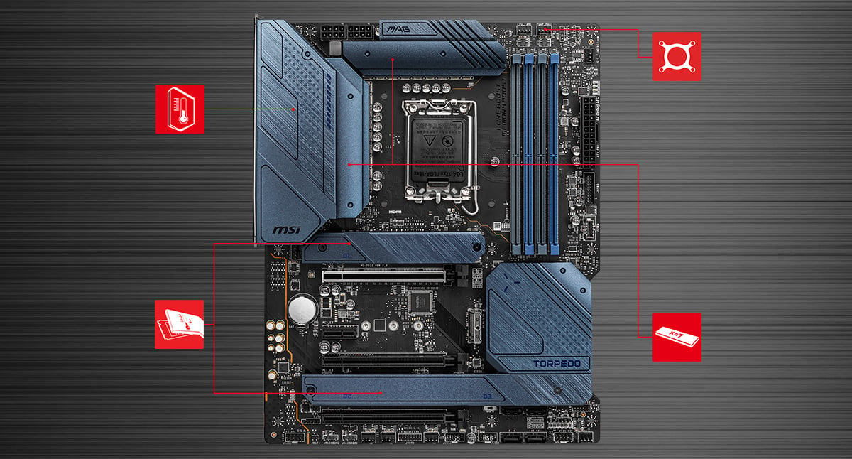 MSI MAG Z690 TORPEDO THERMAL overview