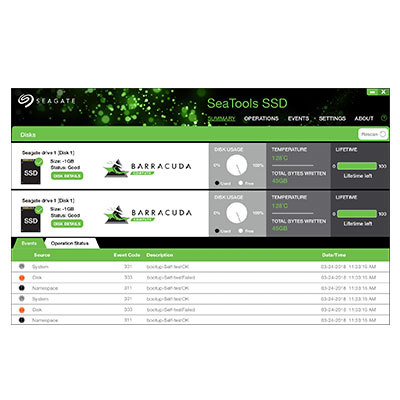 Drive Health Monitoring