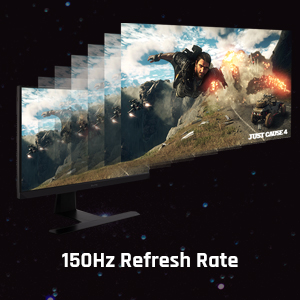 150HZ REFRESH RATE