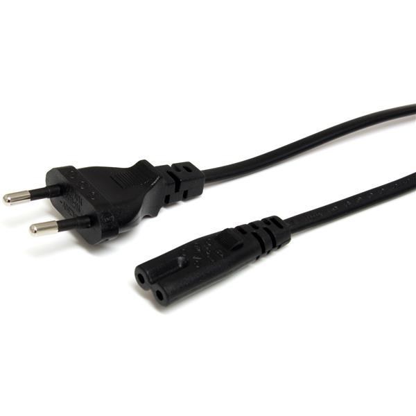 Photos - Other Components Startech.com (1m) Standard Laptop Power Cord - EU to C7 Power Cable PXTNB2 