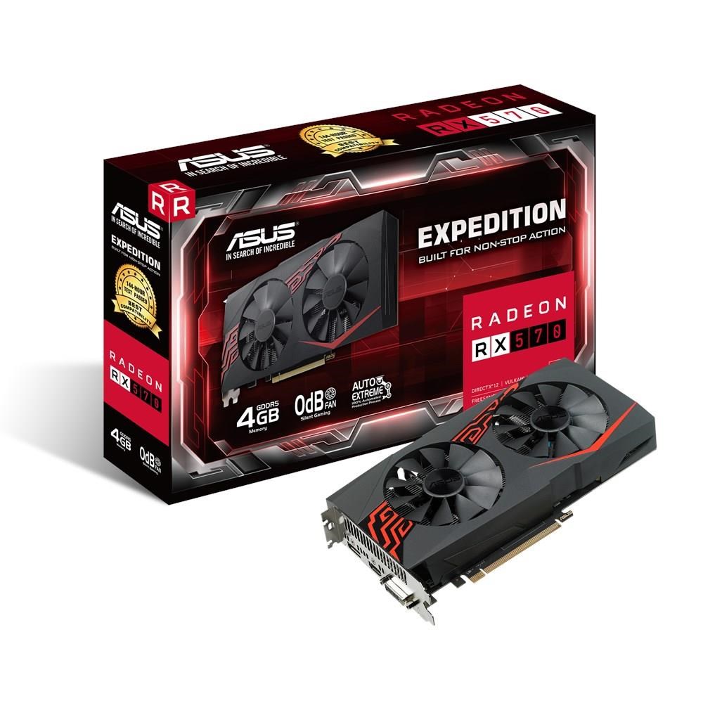 ASUS Radeon RX 570 Expedition 4GB Graphics Card 90YV0AI1 M0NA00 CCL 