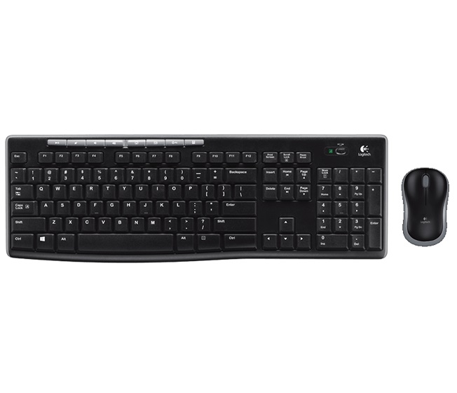 Logitech Mk270 Wireless Combo Keyboard And Mouse Set - Magyar Size 2.4