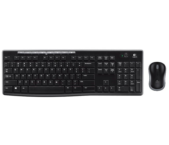 Logitech MK270 Wireless Combo Keyboard and Mouse Set - Magyar