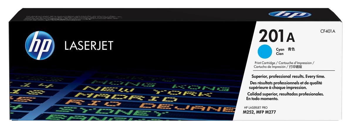 HP 201A (Yield: 1,400 Pages) Cyan Toner Cartridge - CF401A | CCL Computers