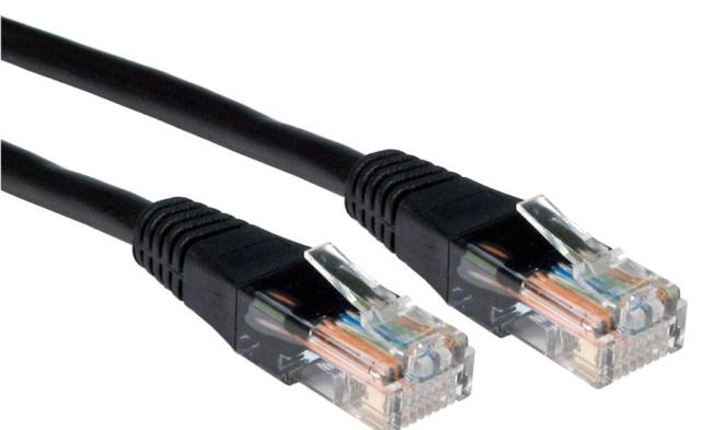 Our Choice Black Cat5e Patch Cable (Black) 0.5M