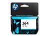 HP 364 (Yield 130 Pages) Black Photo Ink Cartridge with Vivera Ink