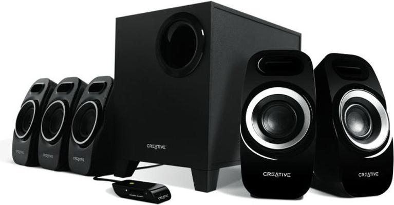 Creative Inspire T6300 5.1 Surround Speaker Systems 51MF4115AA004