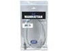 Manhattan High Speed USB Device Cable (1.8m) A Male / B Male (Translucent Silver)