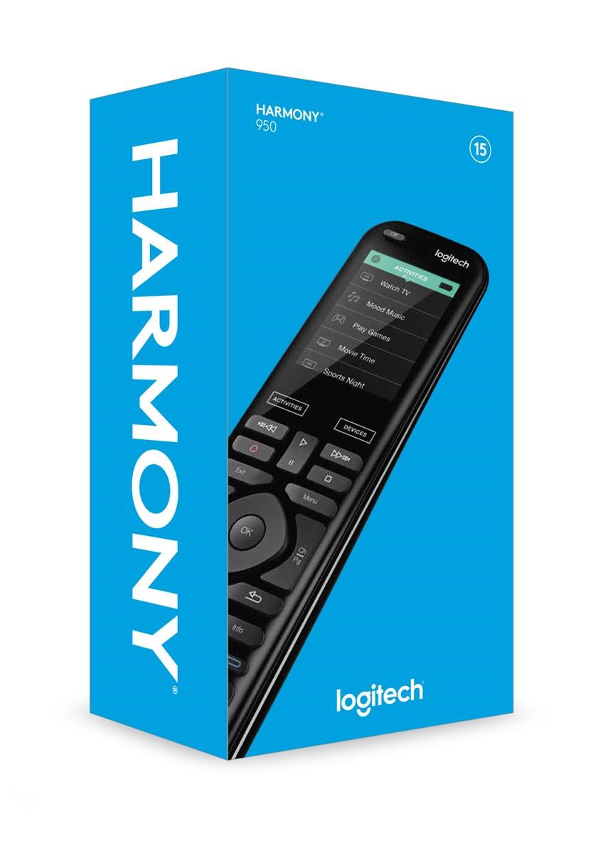 Logitech Harmony 950 IR Based Remote Control with Rechargeable Battery