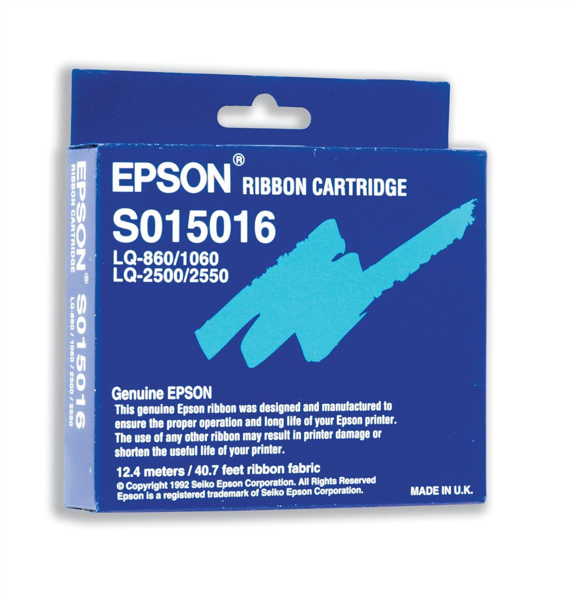 Epson Ribbon Cassette Fabric Nylon Black - C13S015262 | CCL