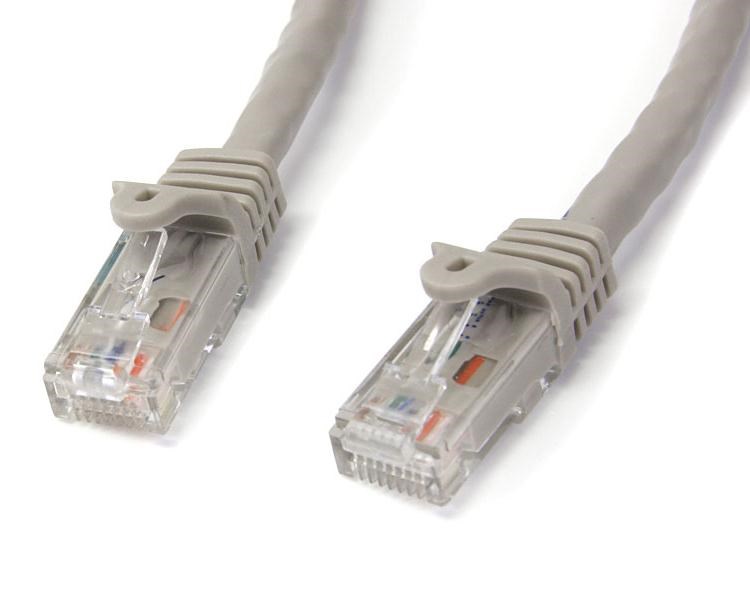 Photos - Ethernet Cable Startech.com 5m CAT6 Patch Cable  N6PATC5MGR (Grey)