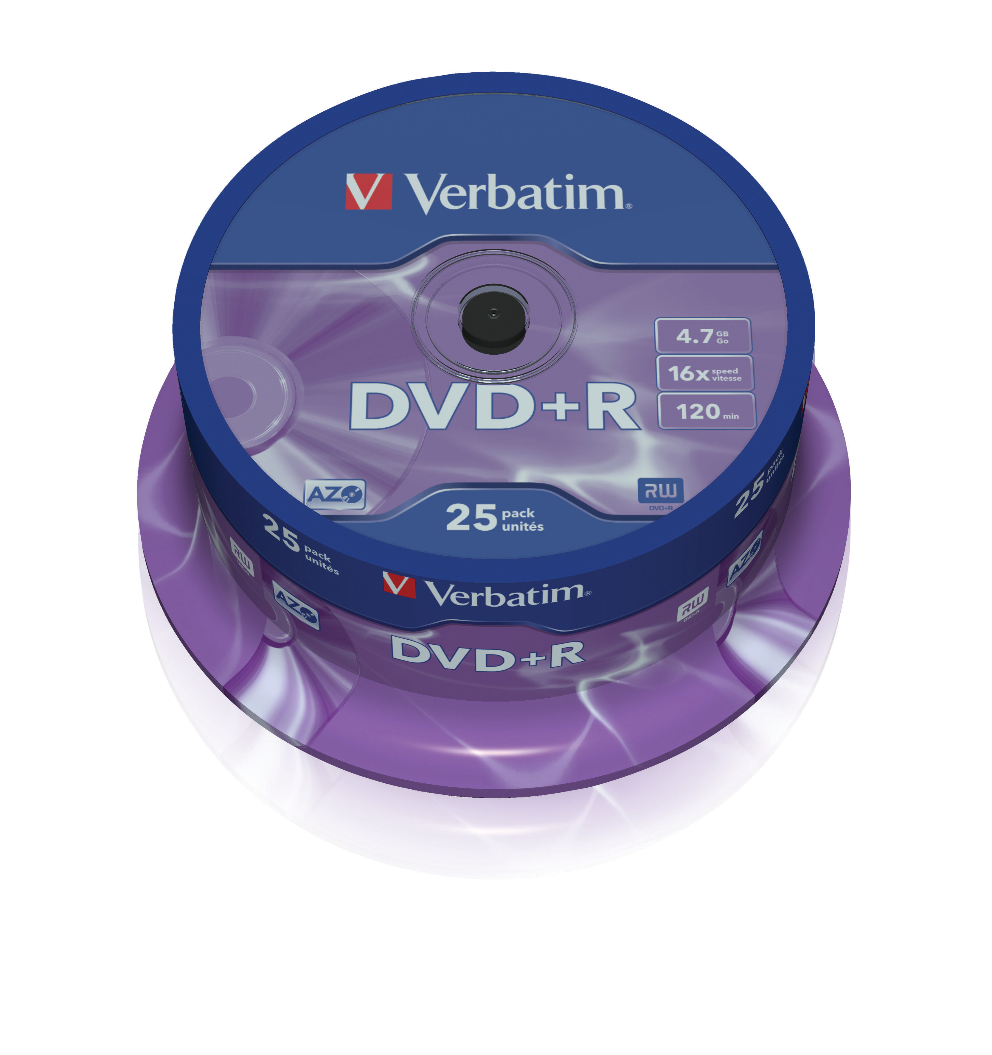 Verbatim DVD+R Media 43500 CCL Computers