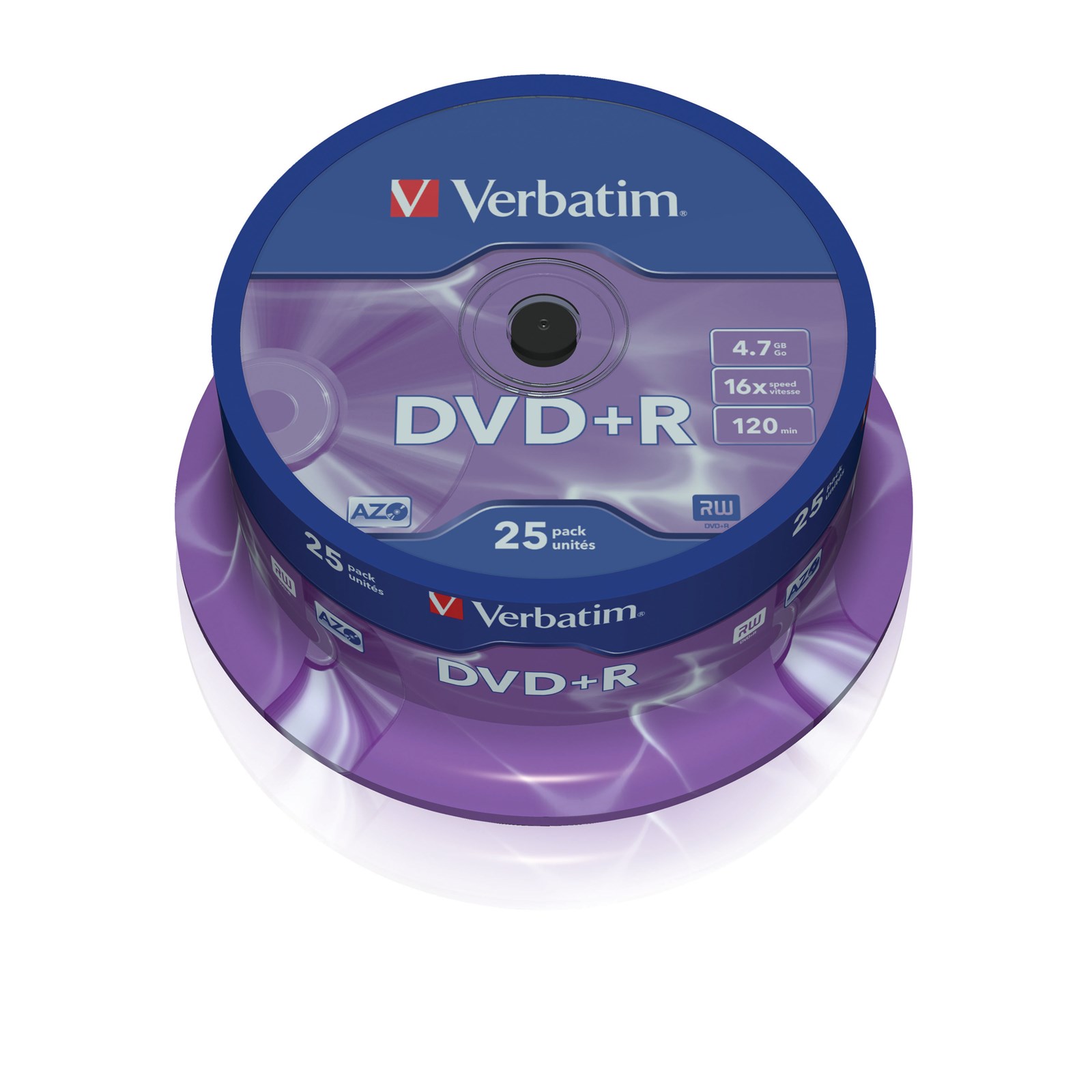 Verbatim DVD+R Media 43500 CCL Computers