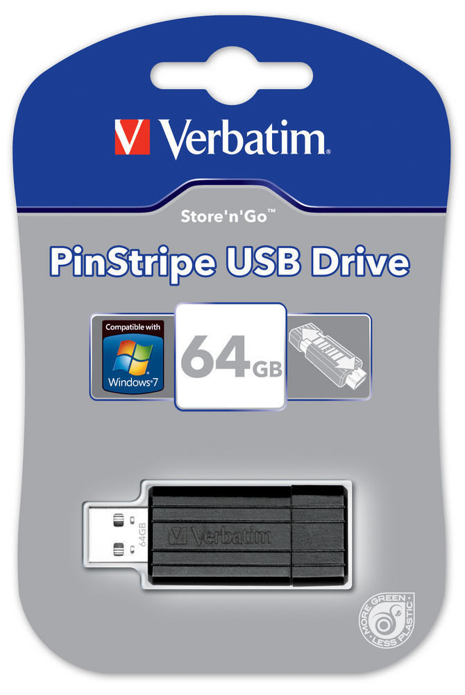 verbatim store n go usb drive 64gig