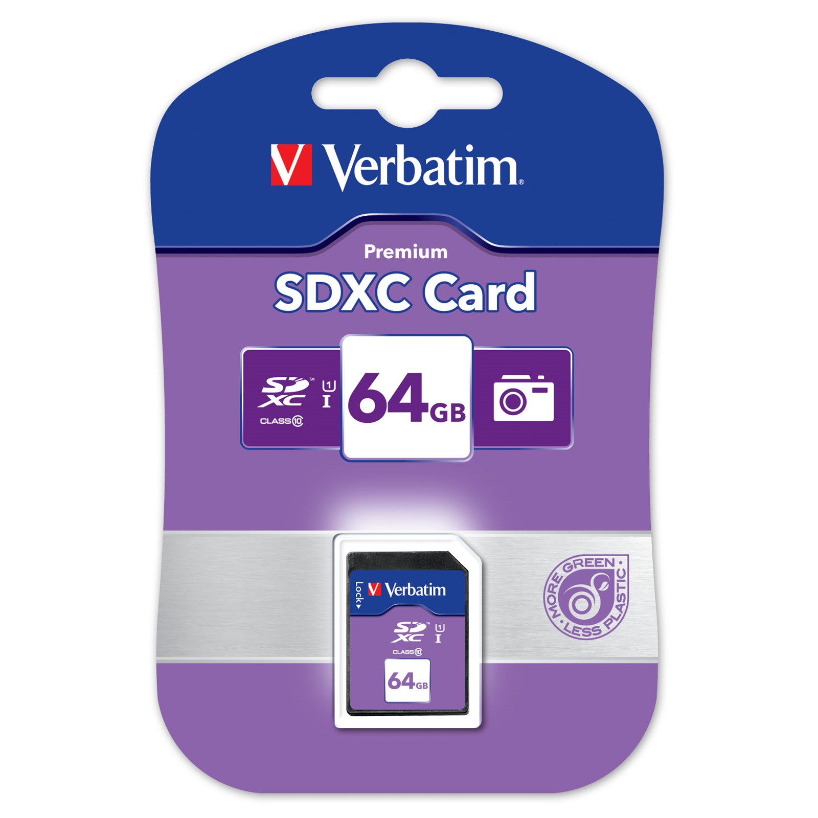 Verbatim 64GB UHS1 (U1) SD Card 44024 CCL Computers