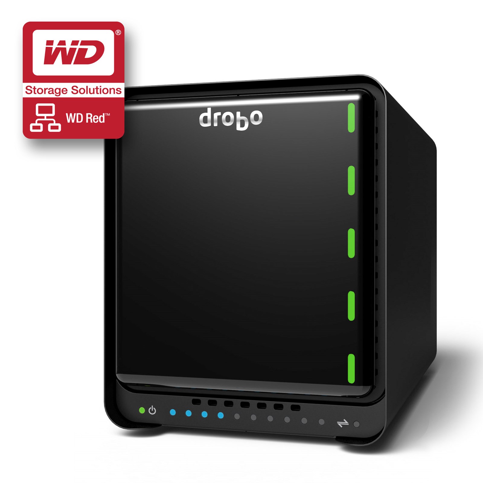 Drobo 5D 5 Bay Hard Disk Array 9TB (3 x 3TB) DRDR5A31/9TB/RED (3X3TB