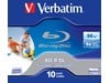 Verbatim 50GB BD-R 6x Jewel Case (10 Pack) Wide Printable
