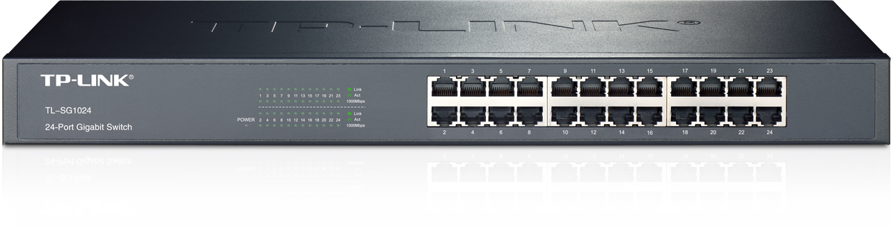 Tp-Link Tl-Sg1024 24-Port Gigabit Rackmount Switch