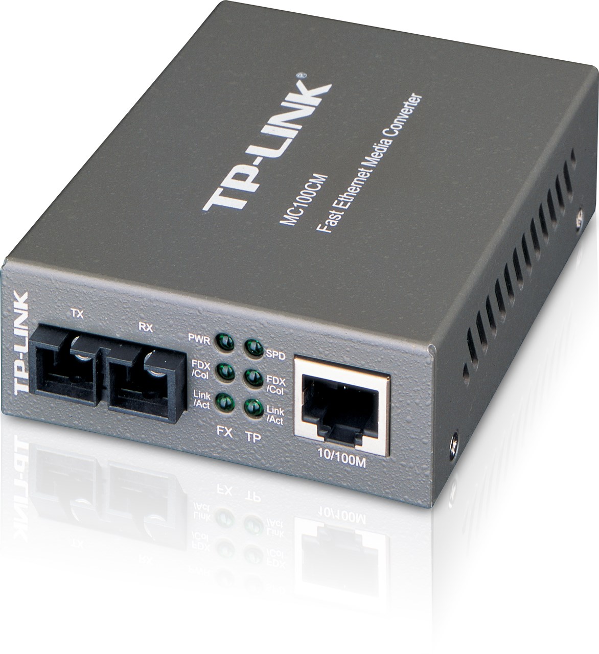 Photos - Other network equipment TP-LINK MC100CM 10/100Mbps Multi-Mode Media Converter  (Black)