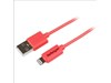 StarTech.com (1m/3 feet) Pink Apple 8-pin Lightning Connector to USB Cable for iPhone / iPod / iPad