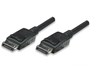 Manhattan DisplayPort Monitor Cable (2m) Male / Male (Black)
