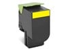 Lexmark Return Program 702Y (Yield: 1,000 Pages) Yellow Toner Cartridge
