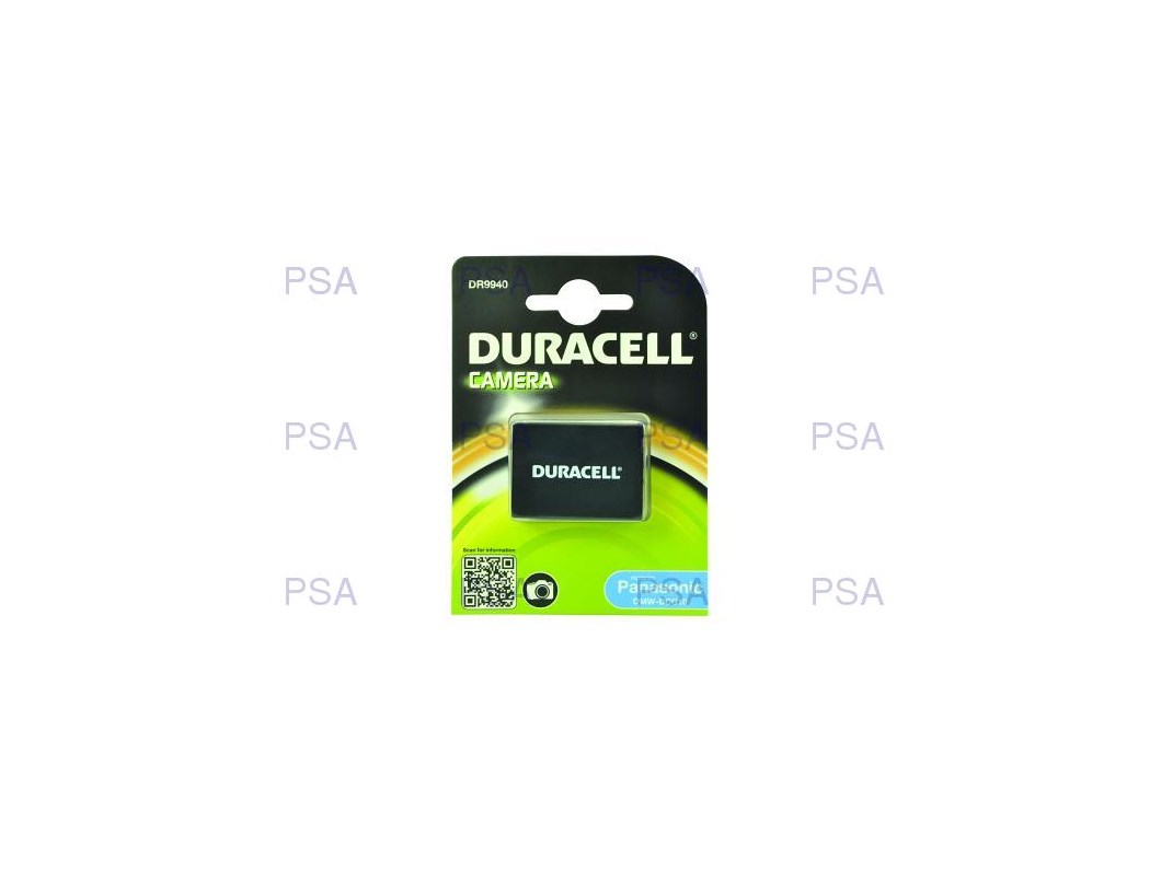Duracell DR9940 (3.7V) 900mAh Lithium-Ion Battery for Digital Cameras