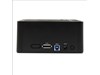 StarTech.com USB 3.0 / eSATA Dual Hard Drive Docking Station with UASP for (2.5/3.5 inch) SATA SSD / HDD - SATA 6 Gbps