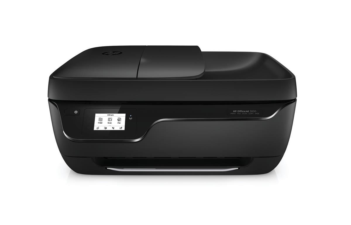 HP OfficeJet 3830 (A4) Colour Inkjet All-in-One Wireless Printer (Print ...