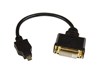 StarTech.com Micro HDMI to DVI-D Adaptor M/F - 8 inch
