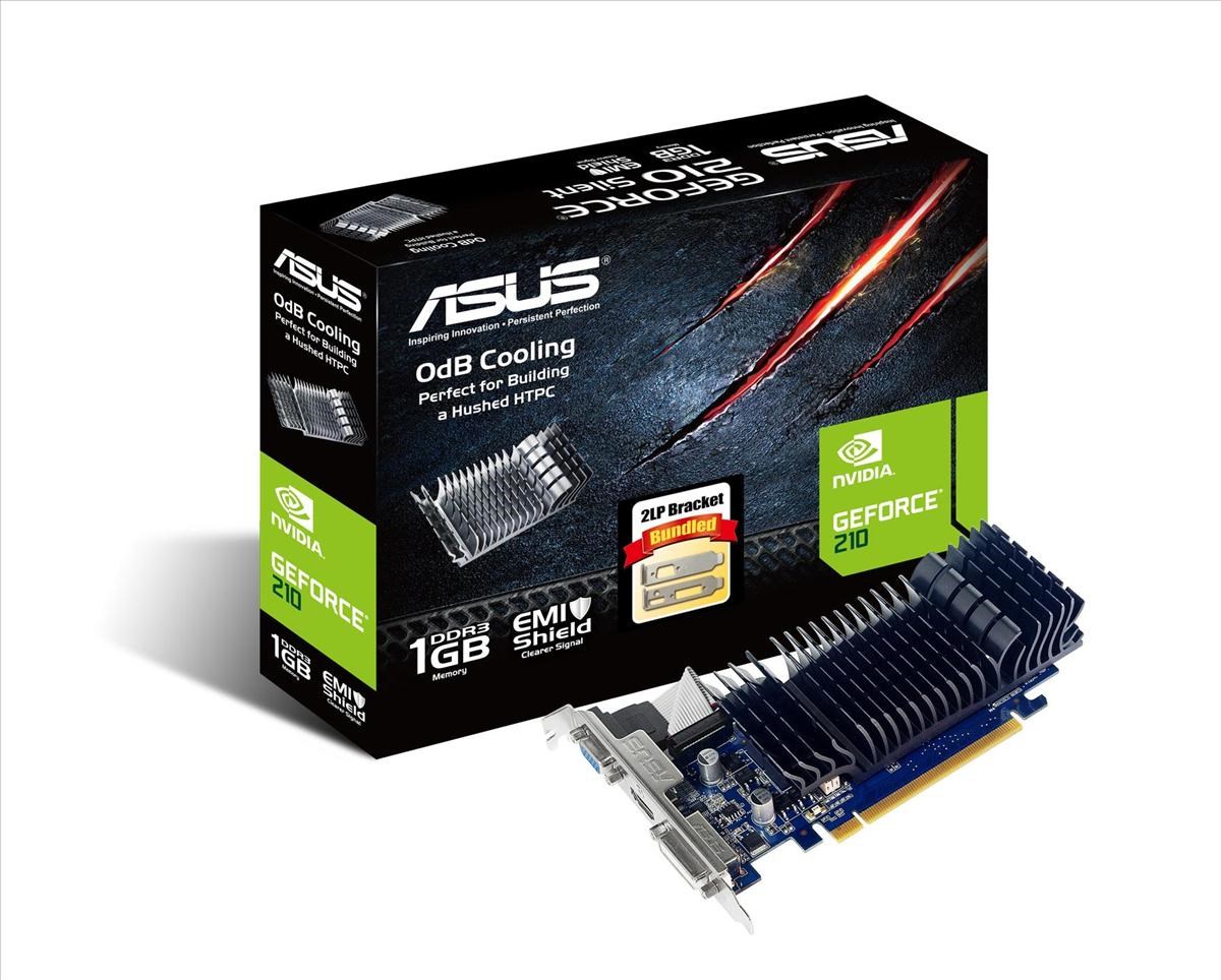 ASUS NVIDIA GeForce 210 1GB Graphics Card - 90-C1CP61-L0UANAYZ | CCL ...