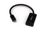 StarTech.com Mini DisplayPort to HDMI 4K Audio / Video Converter mDP 1.2 to HDMI Active Adaptor for UltraBook / Laptop 4K @ 30 Hz (Black)