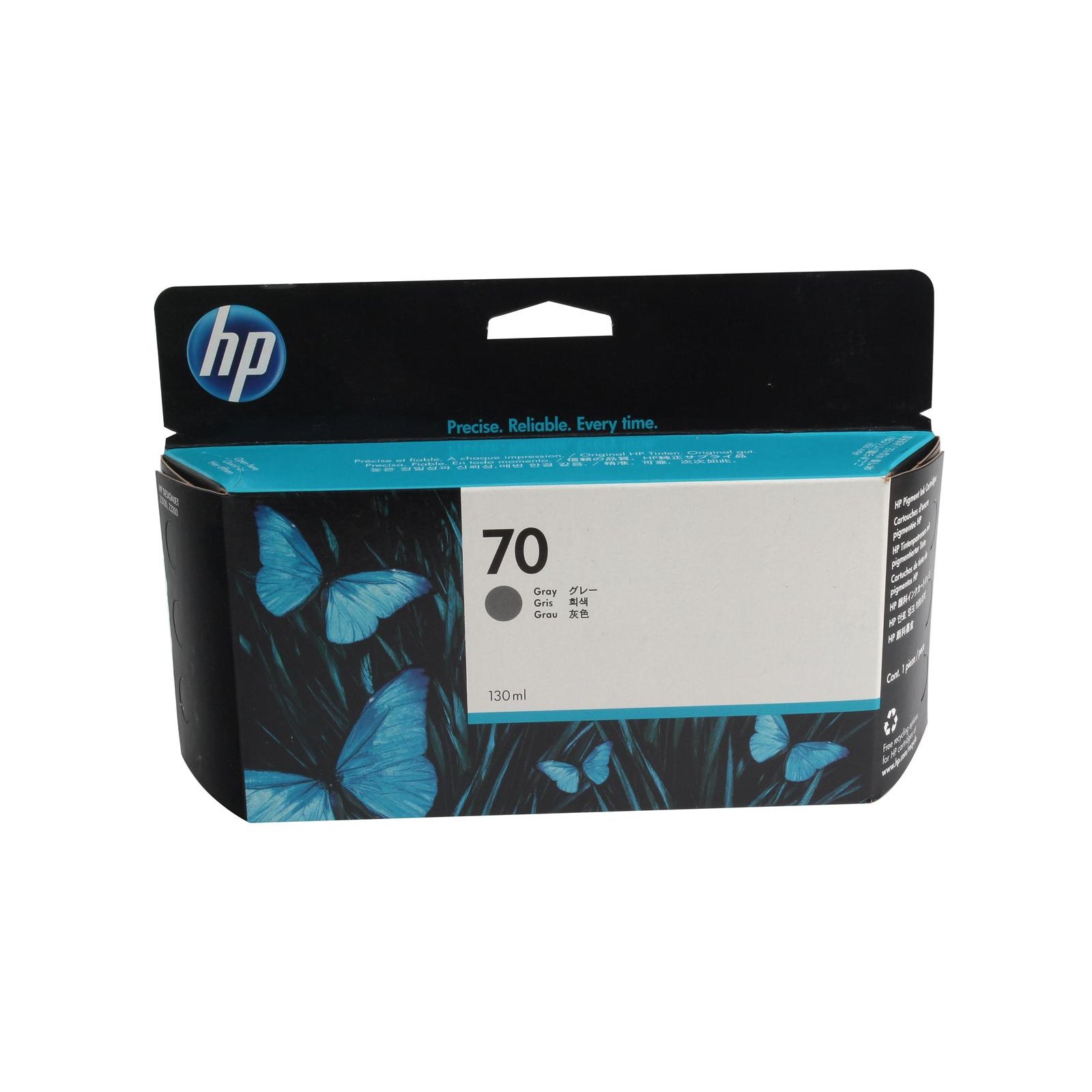 HP 70 Grey Ink Cartridge (130ml) with Vivera Ink C9450A CCL Computers