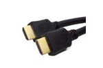 Dynamode (1.5m) 19-pin Male-Male HDMI Cable Gold Plated Connectors Triple Shielding Supports Up to 1080p