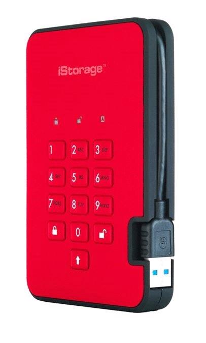 Image of iStorage diskAshur2 (2000GB) Solid State Drive USB 3.1 Encrypted