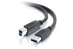 C2G 2m USB 3.0 A Male to B Male Cable (Black)