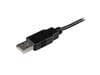 StarTech.com (1m) Mobile Charge Sync USB to Slim Micro USB Cable for Smartphones and Tablets (Black) - A to Micro B