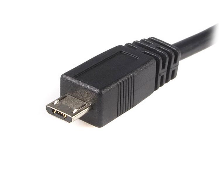 Photos - Cable (video, audio, USB) Startech.com Micro USB Cable - A to Micro B (2m) UUSBHAUB2M 