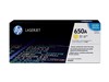 HP 650A (Yield: 15,000 Pages) Yellow Toner Cartridge