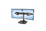 Ergotron DS100 Dual Monitor Desk Stand - Horizontal (Black)