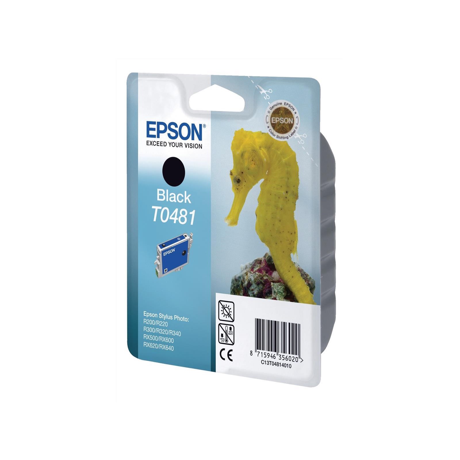 Epson Stylus Photo R200 / R220 / R300 Black Ink C13T04814010 CCL