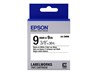 Epson LK-3WBN (9m) 9mm Label Cartridge Standard (Black/White)