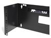StarTech.com 4U 19 inch Hinged Wall Mounting Bracket for Patch Panels (Black)