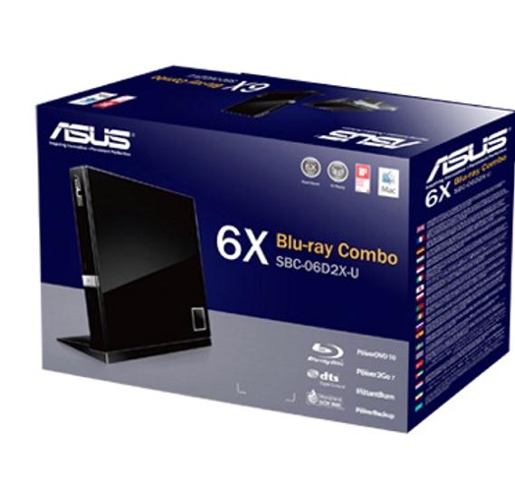 ASUS SBC06D2XU External Bluray Reader Drive 90DT00205UA151KZ