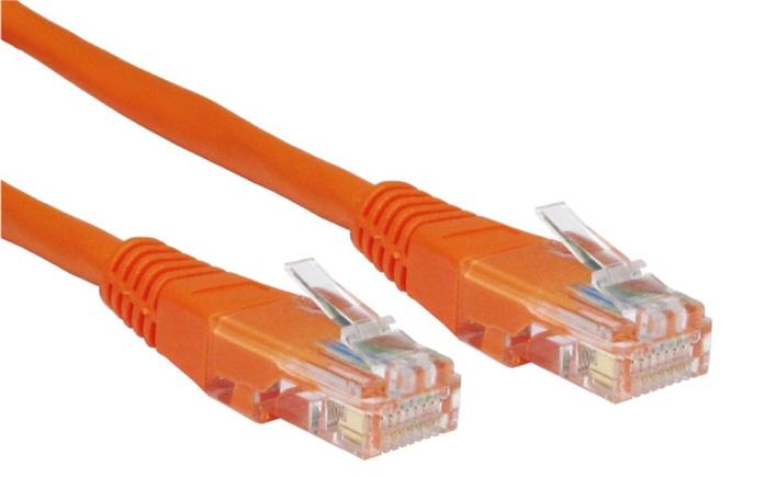 Our Choice Orange Cat5e Patch Cable (Orange) 0.5M